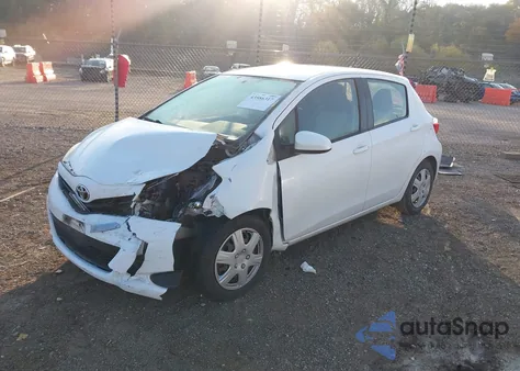 2013 Toyota Yaris Le from USA, damaged, VIN JTDKTUD39DD557029